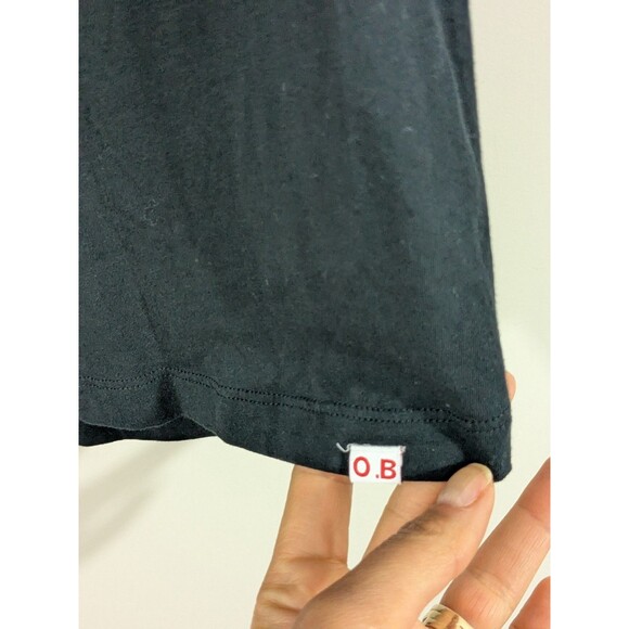 Orlebar Brown Black Tailored Fit V- Neck T-Shirt Sz XL 100% Cotton Everyday - Picture 5 of 8